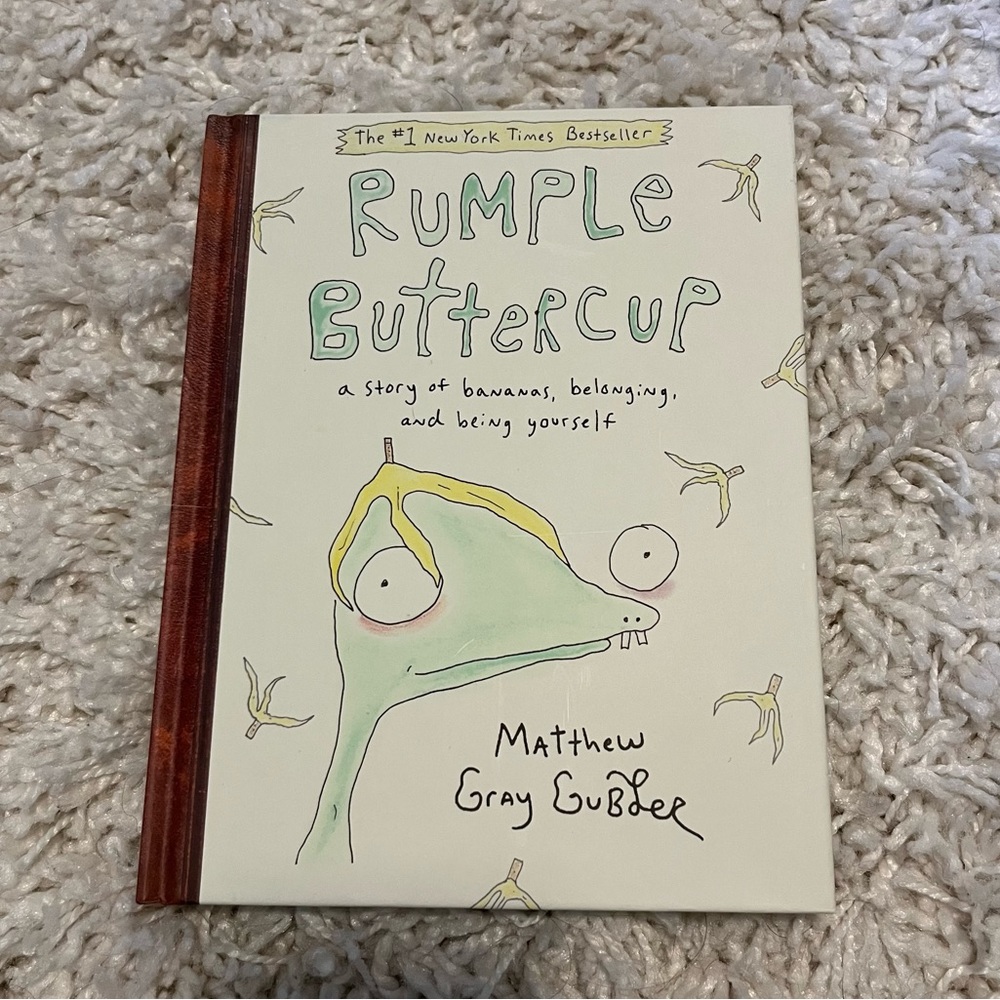 Rumple buttercup book by Matthew gray Gubler